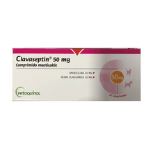 Cargar imagen en el visor de la galería, Clavaseptin 50mg, 250mg y 500mg 10 comprimidos (Amoxicilina, Ac. Clavulánico)