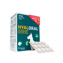 Cargar imagen en el visor de la galería, Hyaloral Raza Grandes y Gigantes 120 comprimidos (ácido hialurónico, colágeno hidrolizado, Gamma Orizanol)

