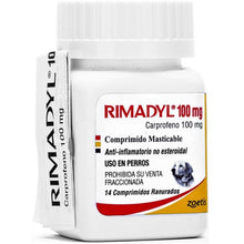 Cargar imagen en el visor de la galería, Rimadyl 25mg y 100mg 14 comprimidos (Carprofeno)