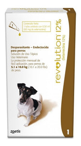 Revolution 12% Antiparasitario Interno y externo para Perros (Selamectina)