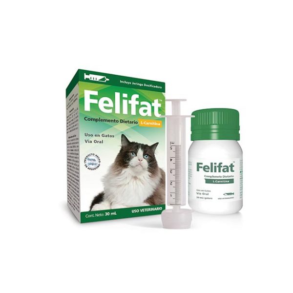 Felifat 30ml (L-Carnitina)  Farmacia Veterinaria