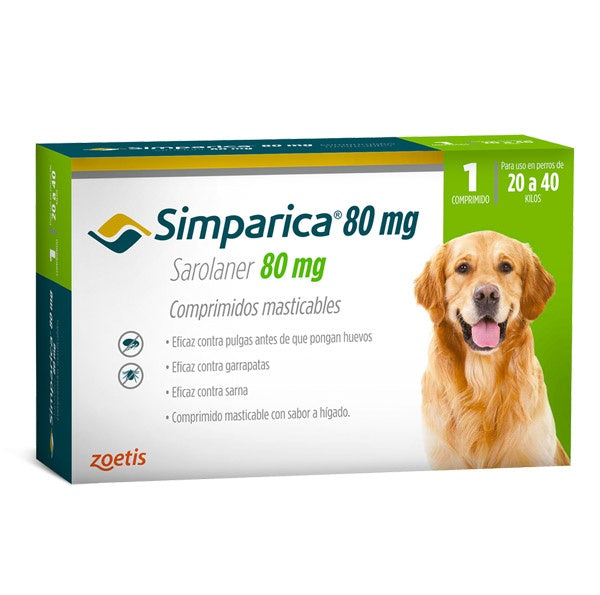 Simparica 1 Comprimido (Sarolaner)
