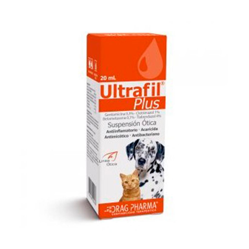 Ultrafil Plus Susp 20ml (Betametasona Dipropionato, Gentamicina Sulfato)