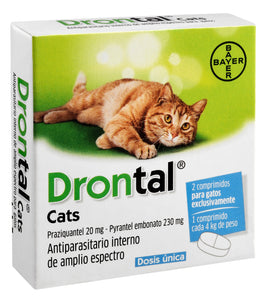 Drontal Gato 4Kg 2 comprimidos