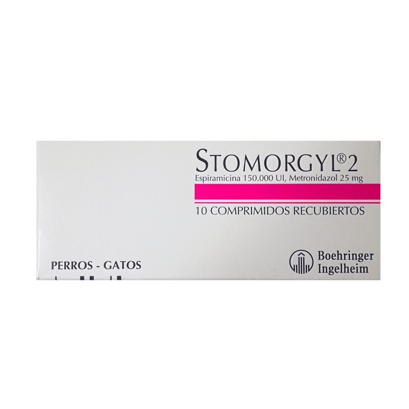 Stomorgyl 2 (Espiramicina, Metronidazol)