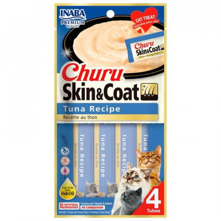 Churu Skin & Coat Gato Sabores