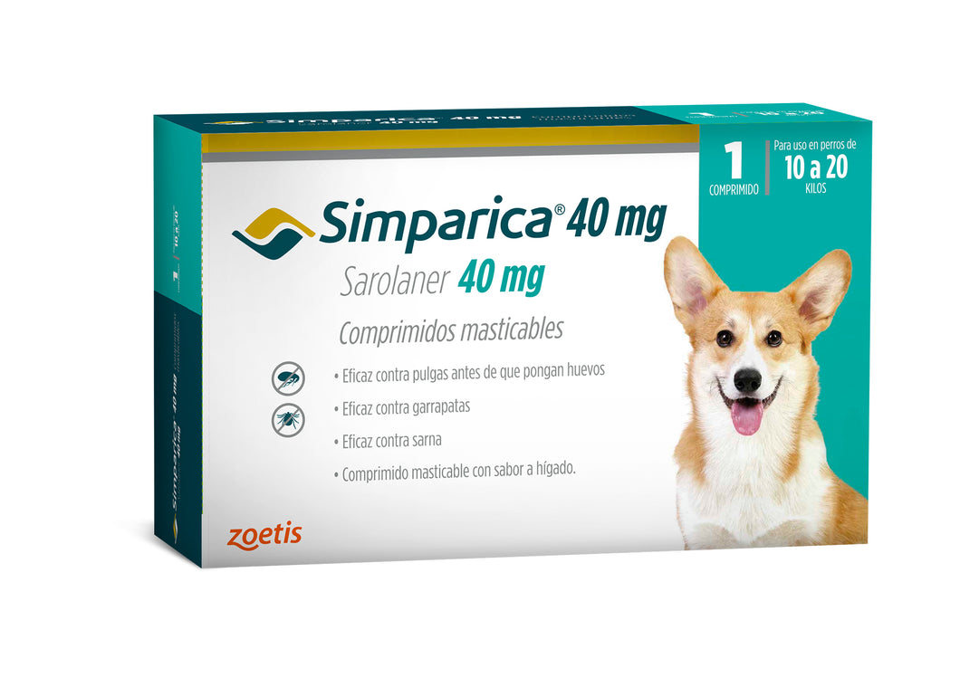 Simparica 1 Comprimido (Sarolaner)